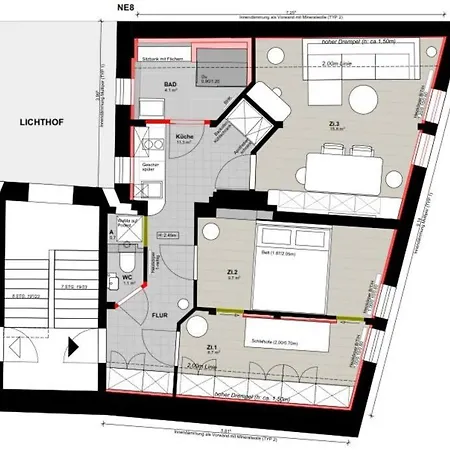 über Den Dächern Der Altstadt Apartamento Rostock